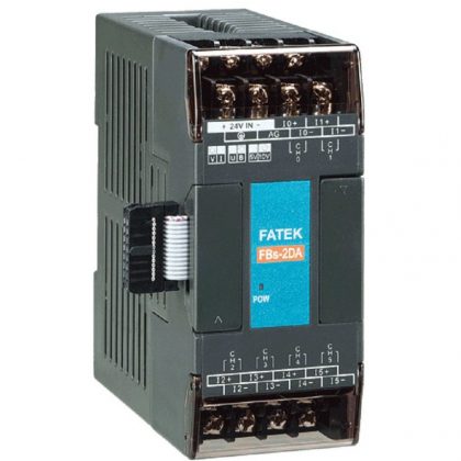 Extensie dreapta Fatek FBs-2DA 2 iesiri analogice