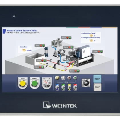HMI complex Weintek cMT3072XHT display IPS 7 inch