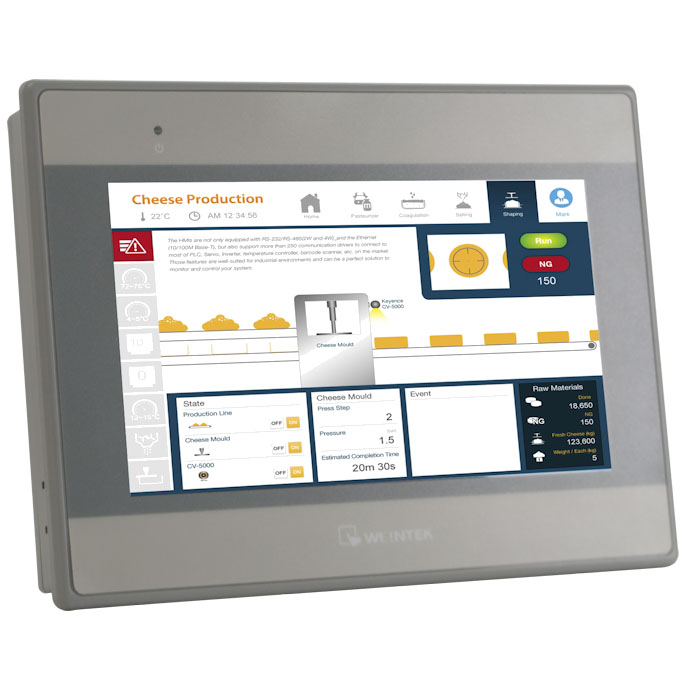 HMI Weintek MT8073iE