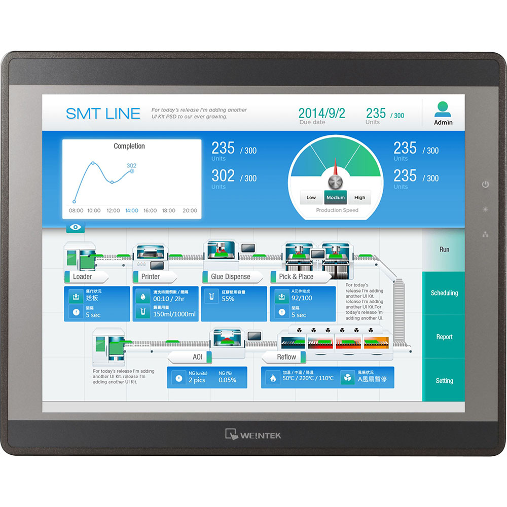HMI Weintek cMT3151